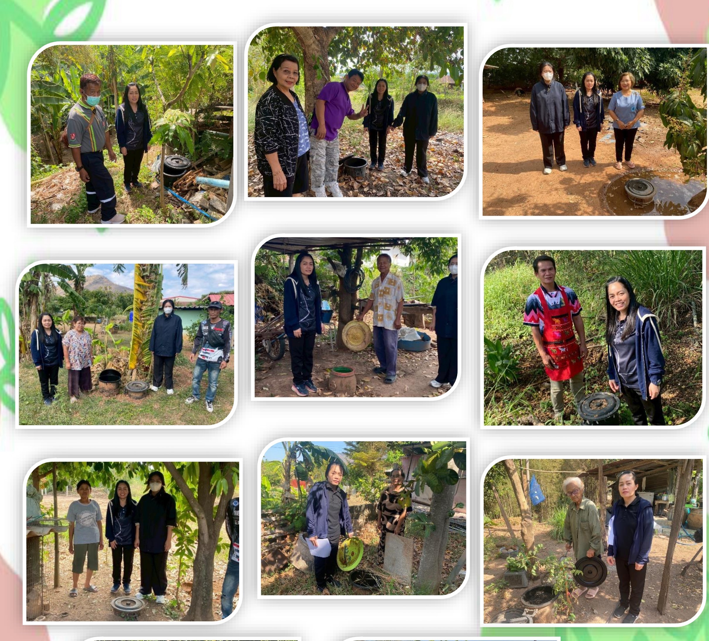 การดำเนินการขับเคลื่อนลงพื้นที่ตรวจสอบ RE-X-RAY โครงการถังขยะเปียกลดโลกร้อนในชุมชน ประจำปีงบประมาณ พ.ศ.2569